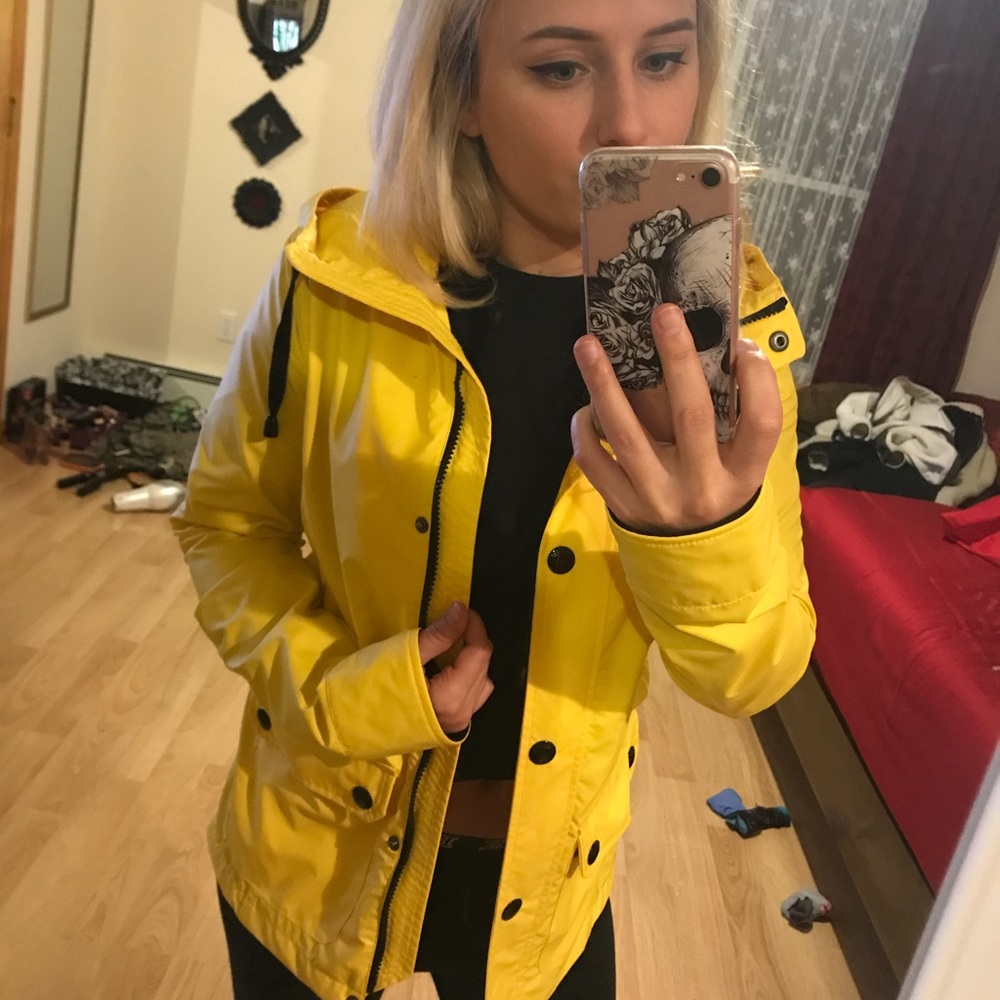 Yellow Rain Coat